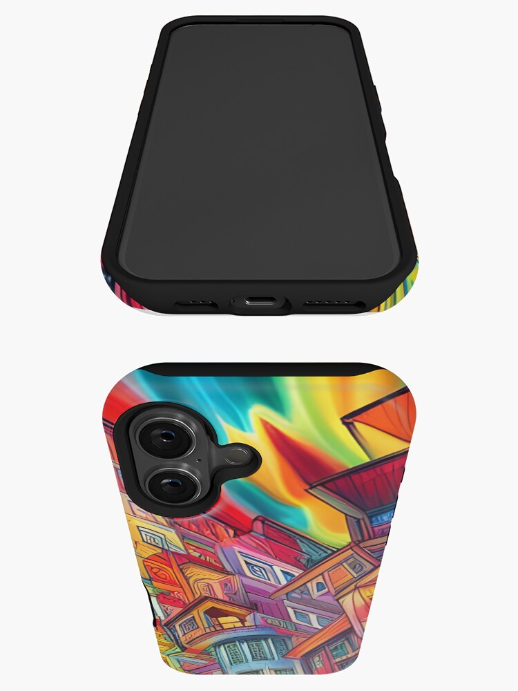 Thumbnail 3 of 4, iPhone Case, Graffiti City designed and sold by BrooklynPopArts.