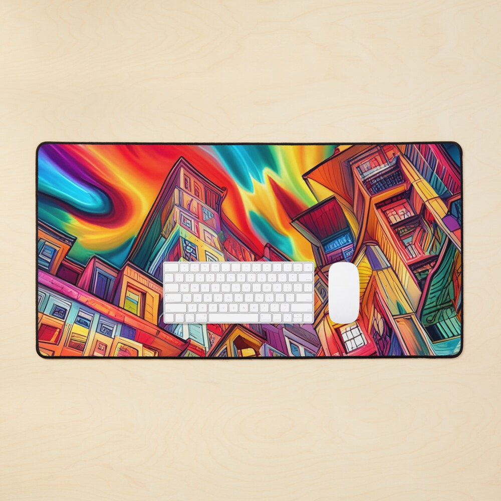 Item preview, Desk Mat designed and sold by BrooklynPopArts.