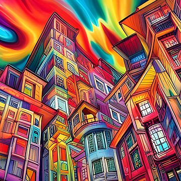 Artwork thumbnail, Graffiti City by BrooklynPopArts