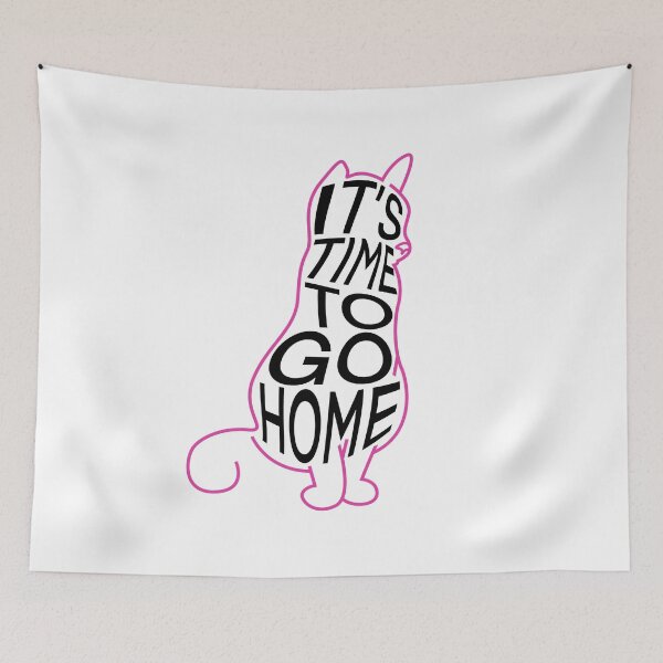 Item preview, My cat drawing, its time to go home. designed and sold by Blondiabshop.