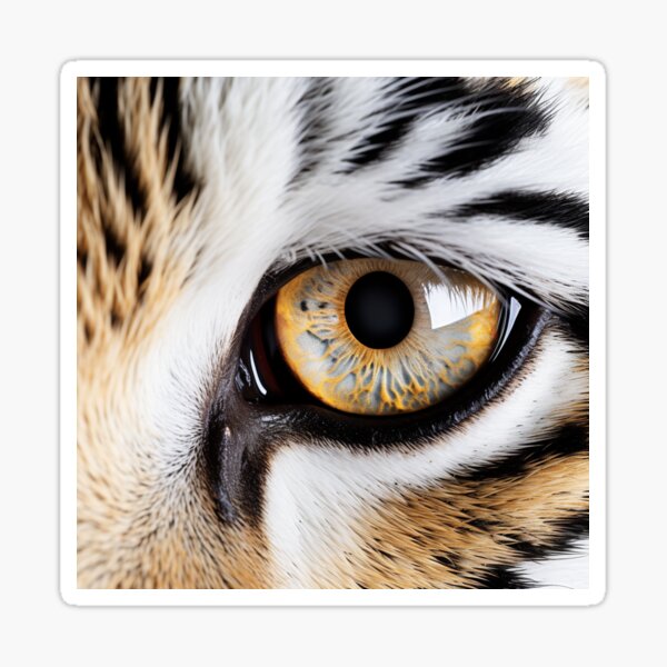 Tigerauge Sticker