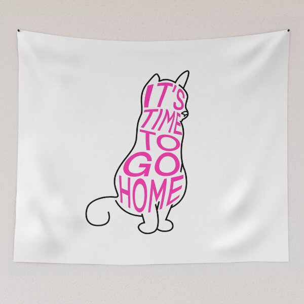 Item preview, My cat drawing, its time to go home. designed and sold by Blondiabshop.
