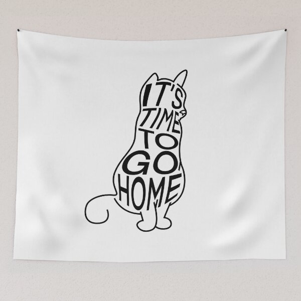 Item preview, My cat drawing, its time to go home. designed and sold by Blondiabshop.