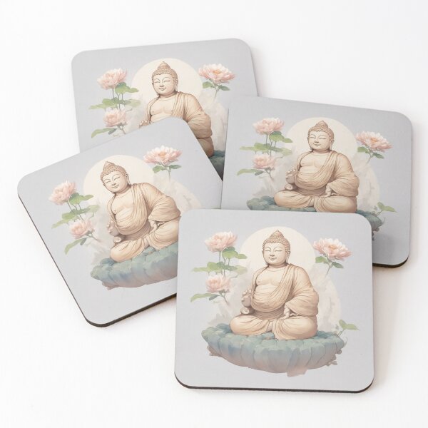 Item preview, Buddha paint illustration designed and sold by juoctaviniarts.
