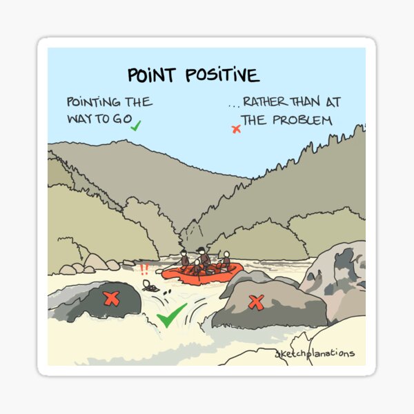 Item preview, Point positive designed and sold by Sketchplanations.