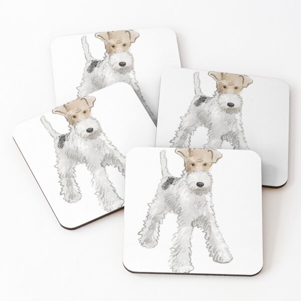 Item preview, Fox terrier designed and sold by elinaarbidane.