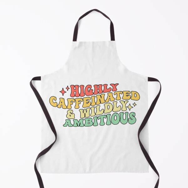 Item preview,  HIGHLY CAFFEINATED & WILDLY AMBITIOUS Groovy designed and sold by Surprise Box ⭐⭐⭐⭐⭐.