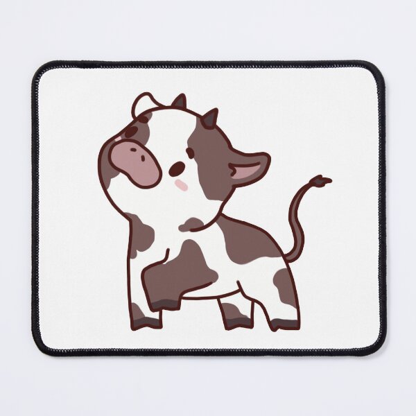 Item preview, Cute mahogany & white cow designed and sold by datiki.