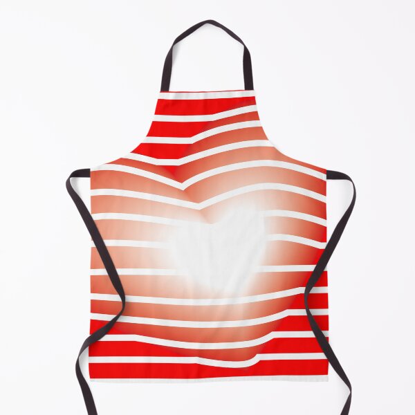 Item preview, White line or stripe with red white heart designed and sold by Bird4771.