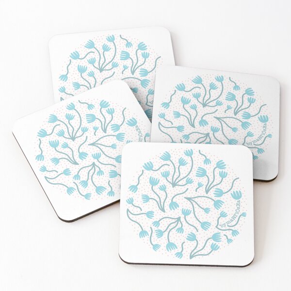 Item preview, Little Blue Flowers designed and sold by bymartioska.