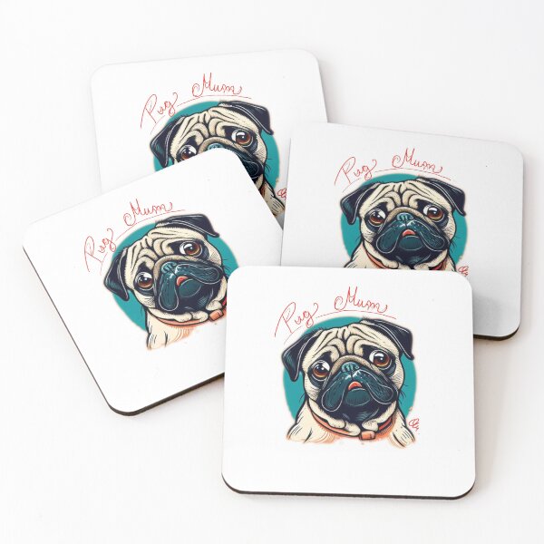 Item preview, Pug mum designed and sold by MeanBlackCat.