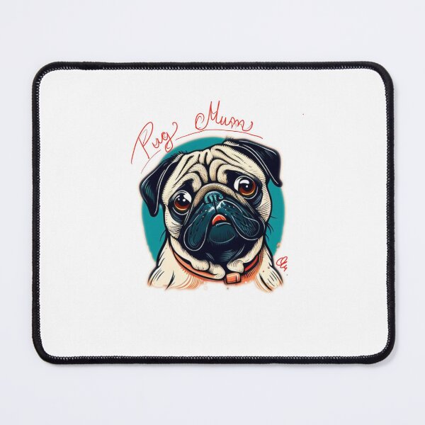 Item preview, Pug mum designed and sold by MeanBlackCat.