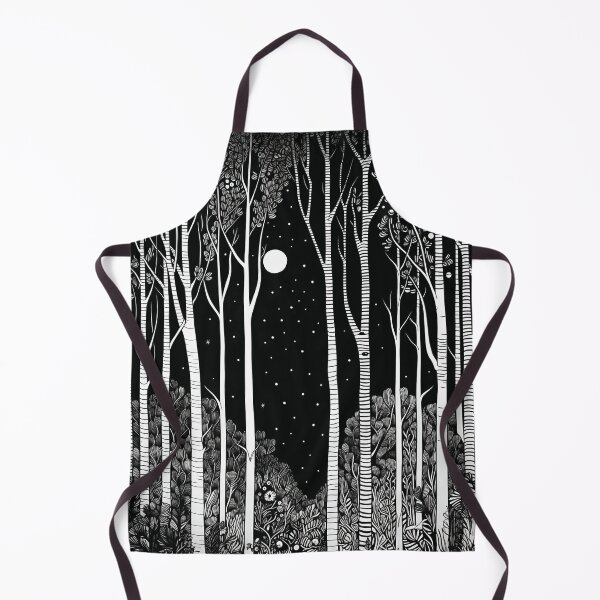 Item preview, BIRCH FOREST @ NIGHT designed and sold by Sweet Goods.