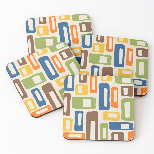 Item preview, Retro Mid Century Modern Abstract Pattern designed and sold by tonymagnerart.