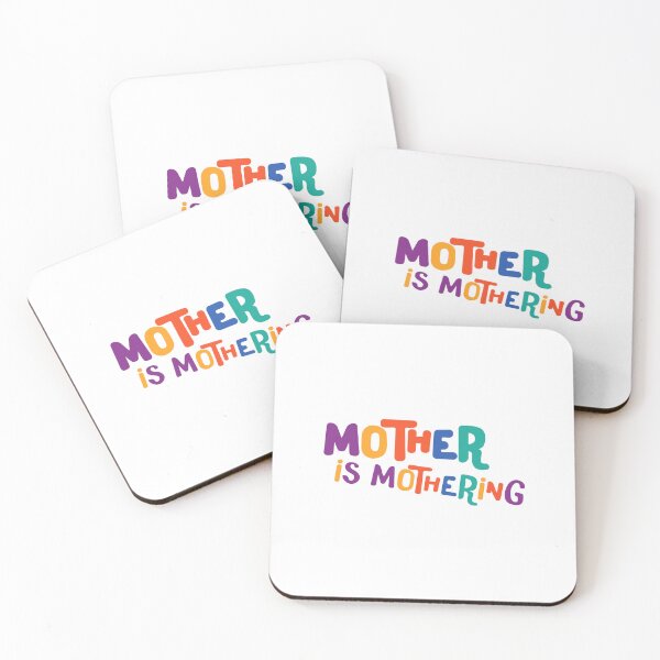 Item preview, mother is mothering colorful text design designed and sold by EmeraldeaArt.