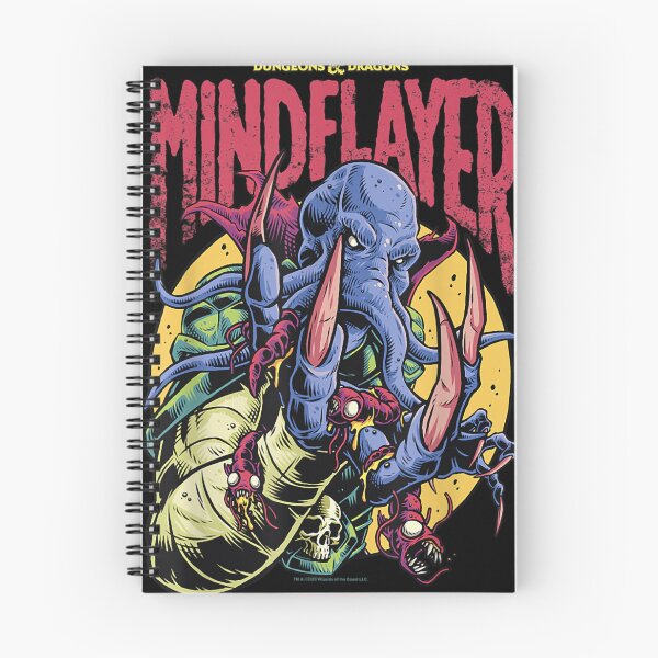 Item preview, Dungeons Dragons Mindflayer Logo designed and sold by MichelleMailla.