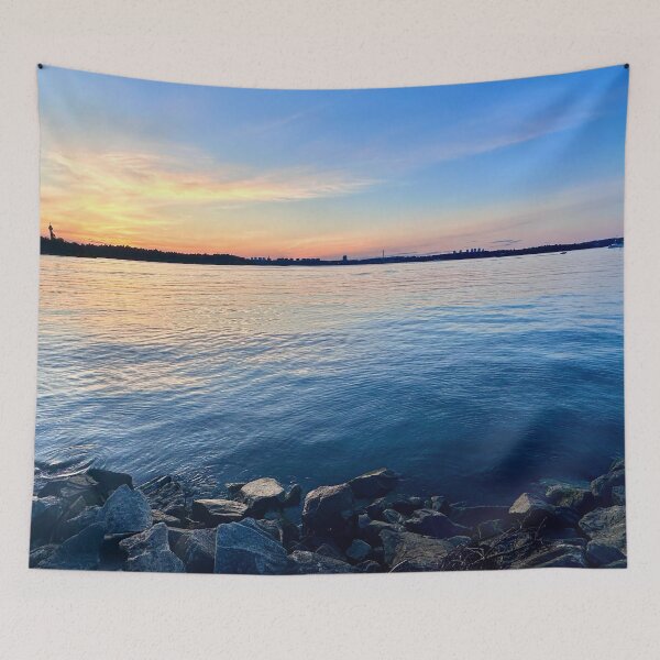 Item preview, The Blue Seas of Sweden designed and sold by Pamela Storch.