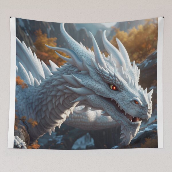 Item preview, Dragon White Beauty designed and sold by GothicaMystica.