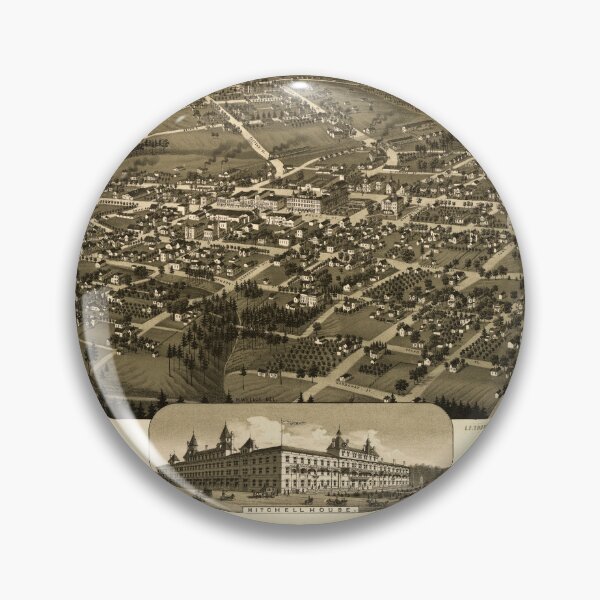 Item preview, Thomasville, Georgia (1885) designed and sold by allhistory.