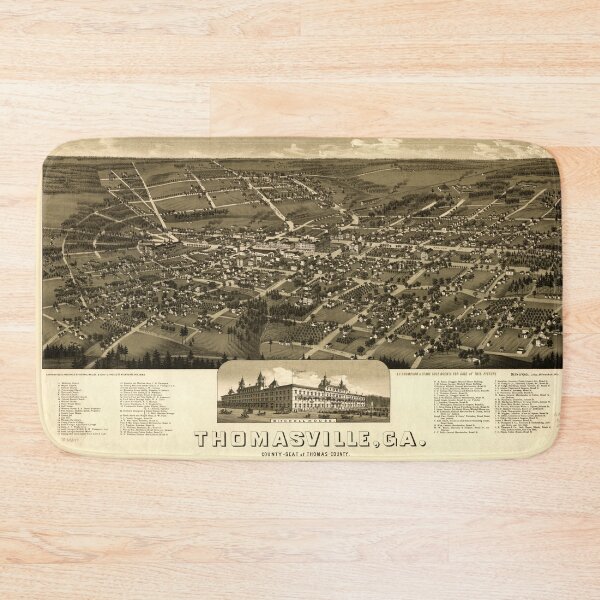 Item preview, Thomasville, Georgia (1885) designed and sold by allhistory.