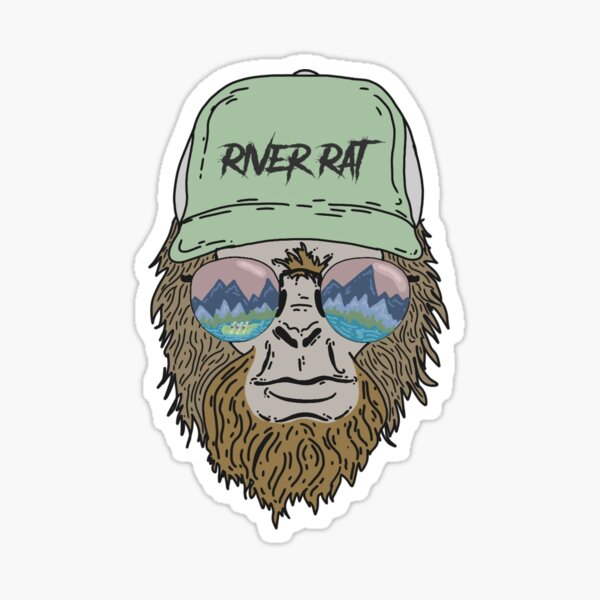 Item preview, River Rat Yeti designed and sold by Chloe Therriault.