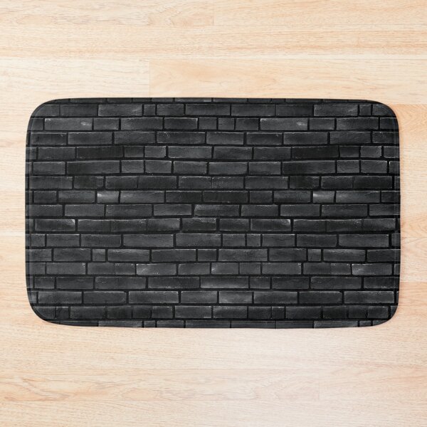 Item preview, Black Brick Wall Texture designed and sold by Sturdust.