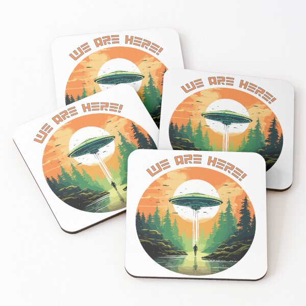 Item preview, The UFOs are here!! designed and sold by ColorDesign38.