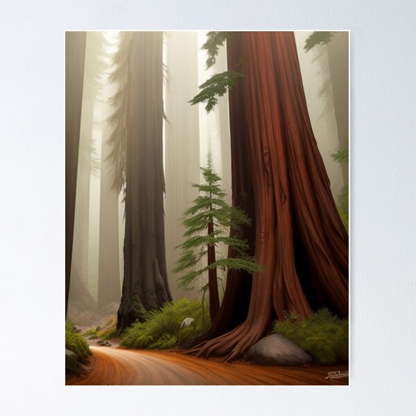 Item preview, Redwood National Park designed and sold by EuropeanPrints.