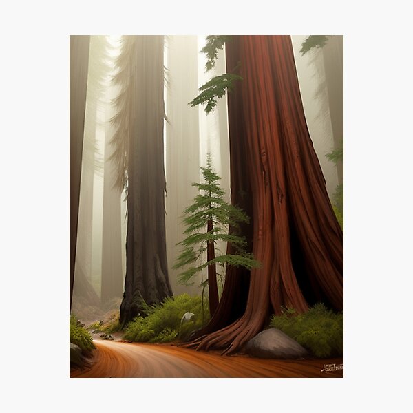 Item preview, Redwood National Park designed and sold by EuropeanPrints.
