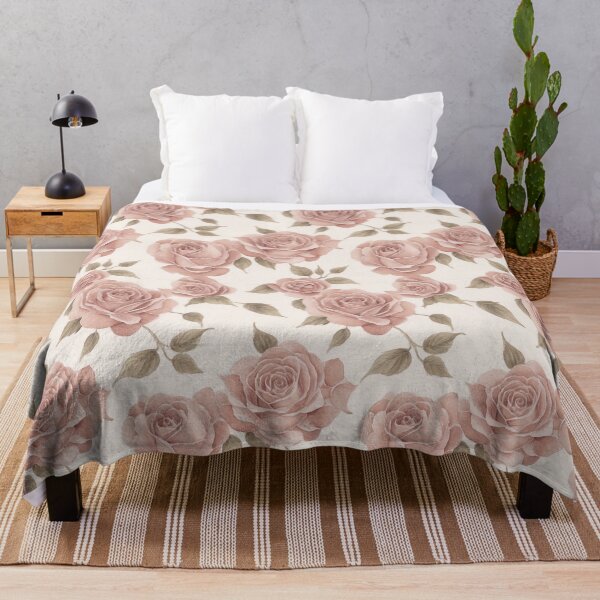 Item preview, Pink roses pattern designed and sold by Tijanaworldwide.