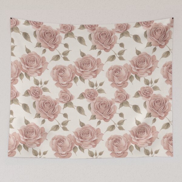 Item preview, Pink roses pattern designed and sold by Tijanaworldwide.
