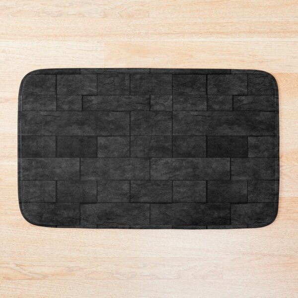 Item preview, Black Decorative Stone Bricks Wall Cladding Pattern designed and sold by Sturdust.