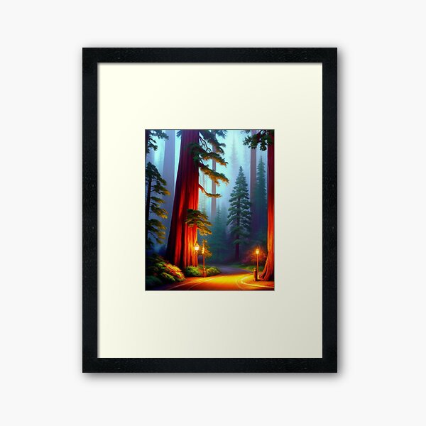 Item preview, Redwood National Park designed and sold by EuropeanPrints.