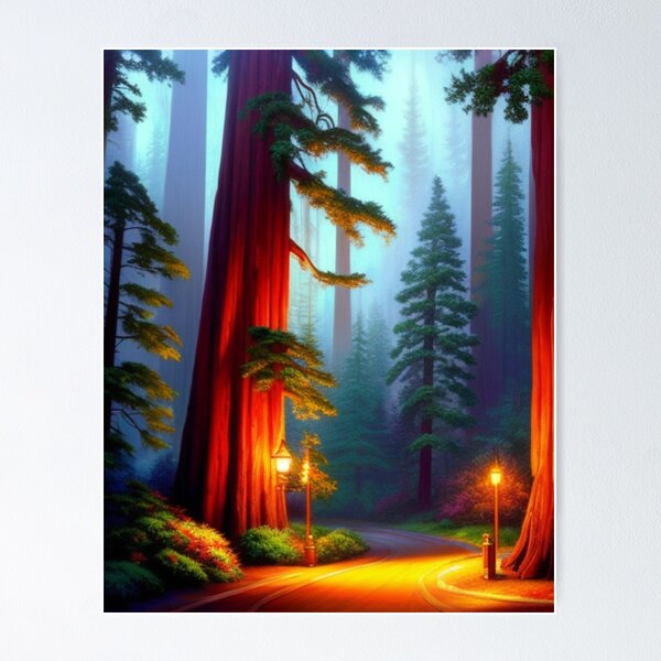 Item preview, Redwood National Park designed and sold by EuropeanPrints.