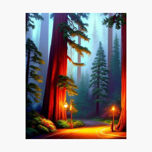 Item preview, Redwood National Park designed and sold by EuropeanPrints.