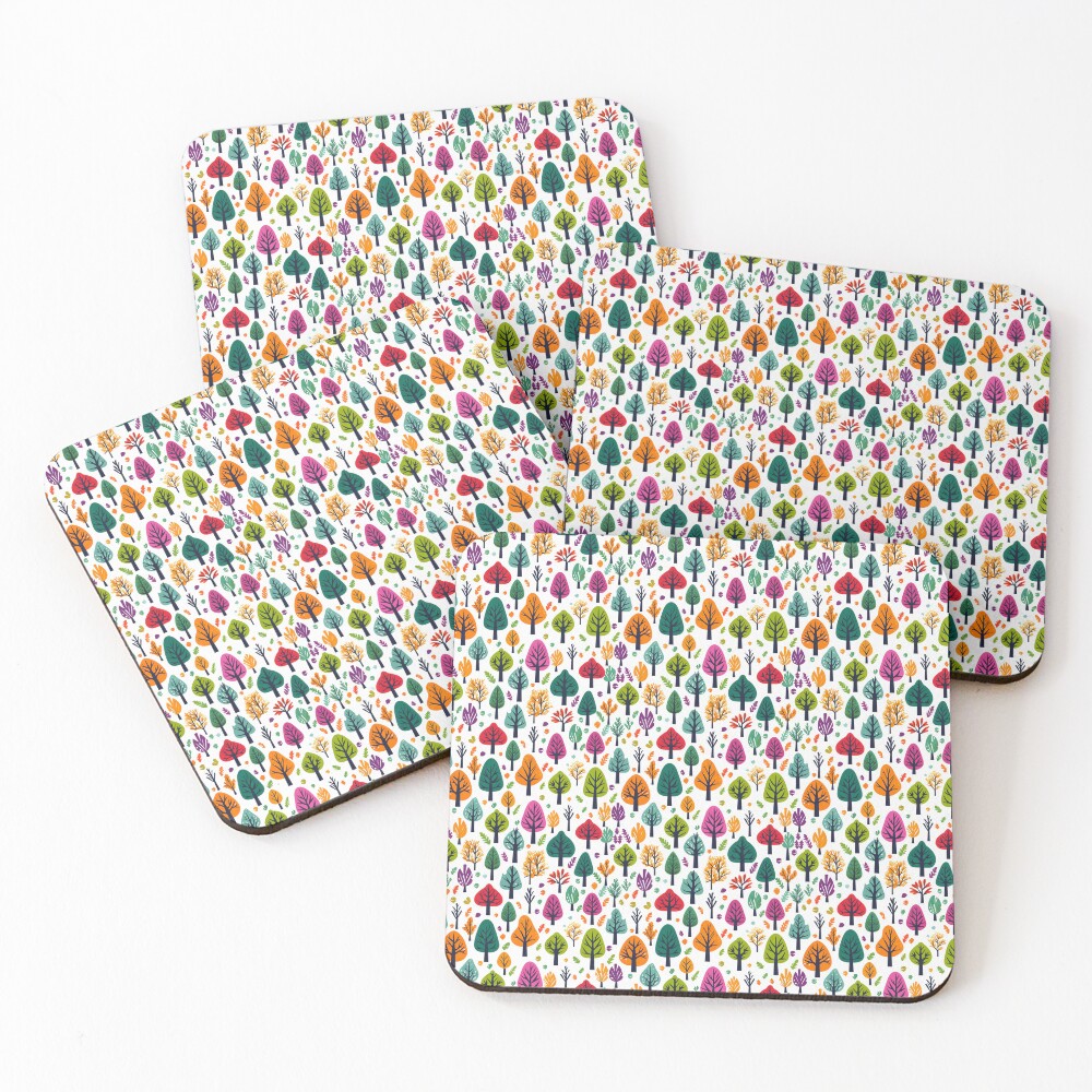 Item preview, Coasters (Set of 4) designed and sold by tropicaltee.