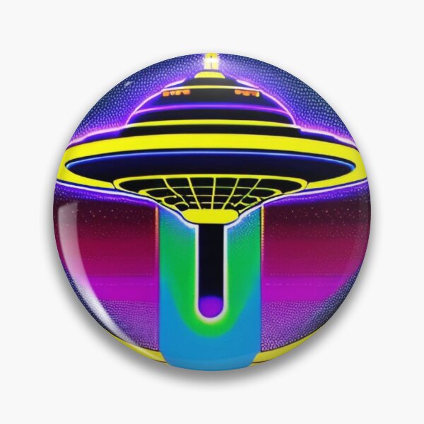Item preview, Area 51 – Trippy Retro UFO City 121 | Grusch designed and sold by Benito Del Ray.