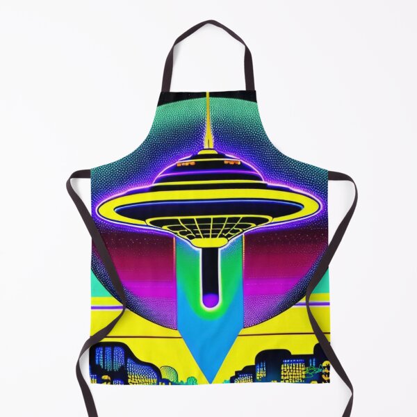 Item preview, Area 51 – Trippy Retro UFO City 121 | Grusch designed and sold by Benito Del Ray.