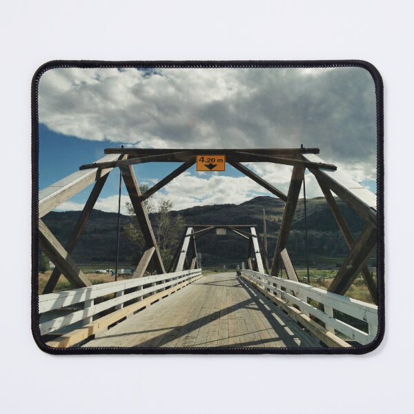 Item preview, Val Haynes bridge. Osoyoos, British Columbia, Canada. Retro style photography. designed and sold by Nalidsa Sukprasert.