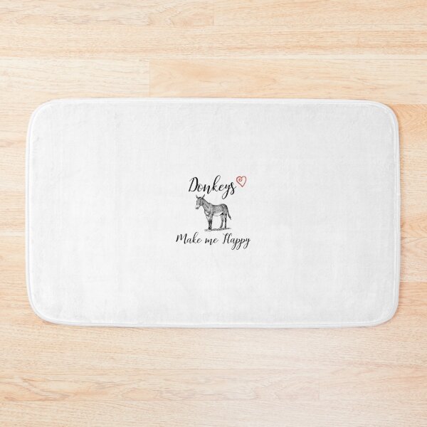 Item preview, Donkeys make me happy 	 	 designed and sold by cdifpqzkzjb72.
