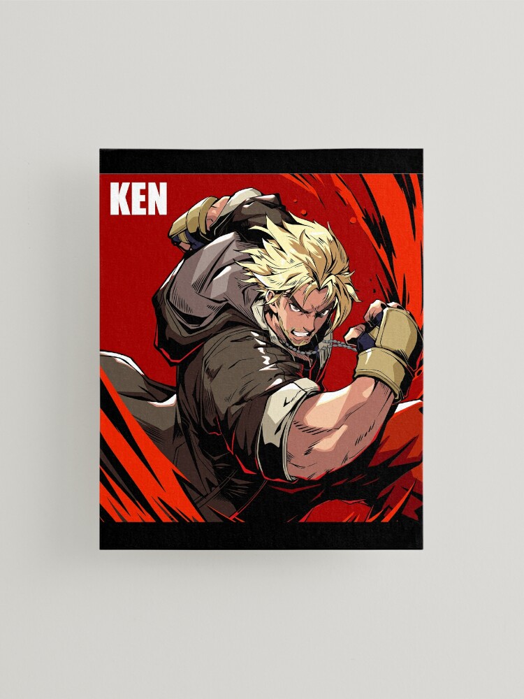 street fighter 6 Ryu complex design Sticker for Sale by SmasherDesigns