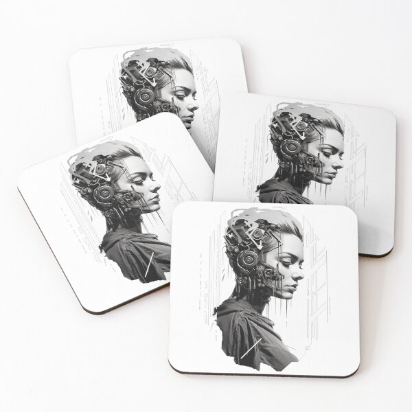 Item preview, Cyberpunk woman with cyberware designed and sold by xKiiNG0x.