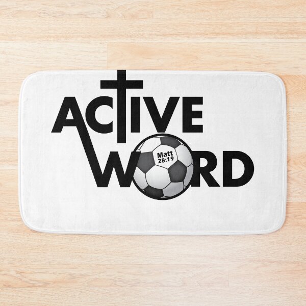 Item preview, Active Word (Soccer) designed and sold by KalebsWitness.