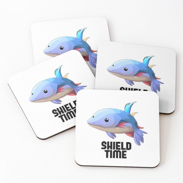 Item preview, Amy Axolotl - Shield Time Design - Bedwars (Blue)(v2) designed and sold by TyxShop.