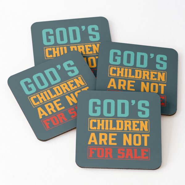Item preview, God_s Children Are Not For Sale - Inspirational Religious Saying for Christian(2) designed and sold by Alanamirandar.