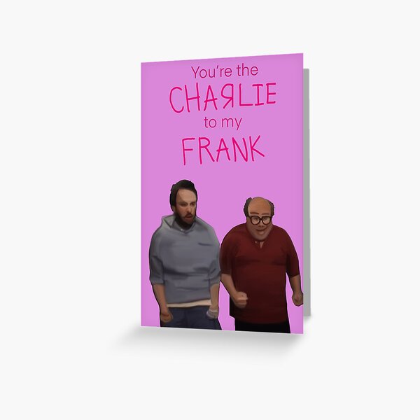 Item preview, Its Always Sunny Valentine Charlie and Frank designed and sold by malaynab-artsy.