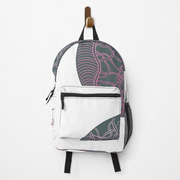 Item preview, Abstract pen and ink in pink and grey designed and sold by TandBB.