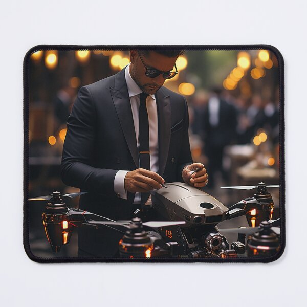 Item preview, Drone Delivery Financial Analyst - Aerial Finance Strategist designed and sold by TheBrainArt.