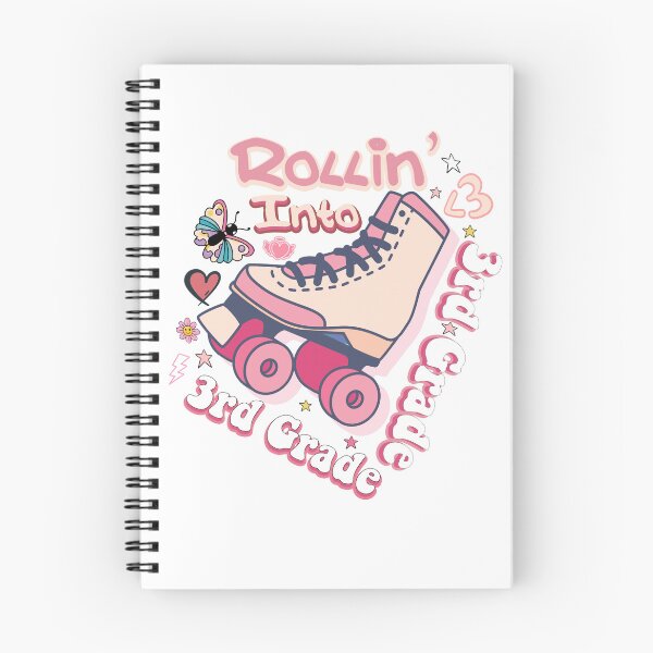Item preview, Rollin Into Third 3rd Grade Skating Back To School Kids  designed and sold by uwart.