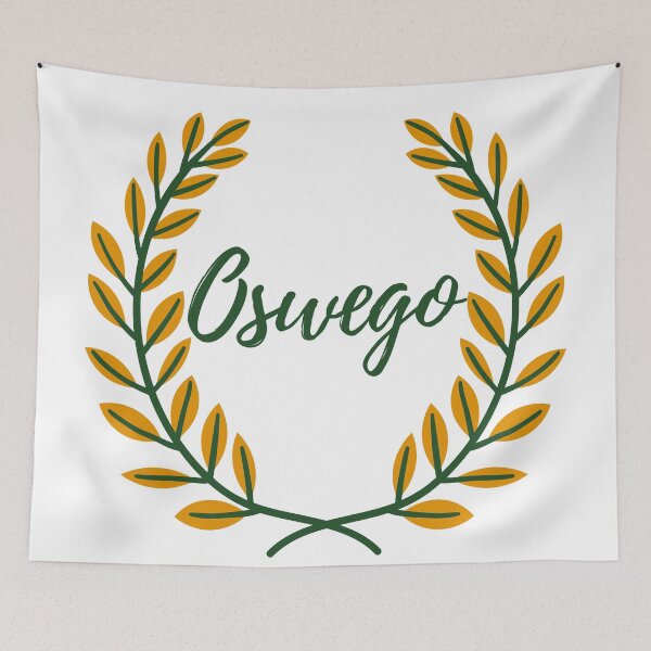Item preview, Suny Oswego Wreath designed and sold by Allie Rockhill.